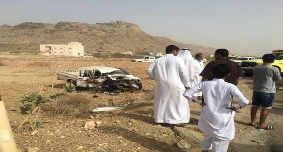 مصرع طالبين وإصابة 3 آخرين بحادث مروري في صعبان بارق