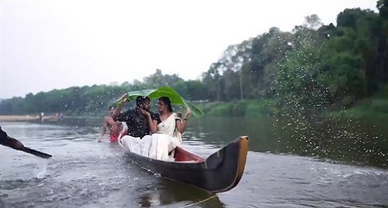 بالفيديو والصور.. موقف محرج لعروسين أثناء جلسة تصوير قبل الزفاف