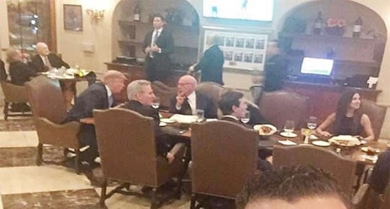 فيديو مسرب لترامب من حفل عشاء يثير ضجة