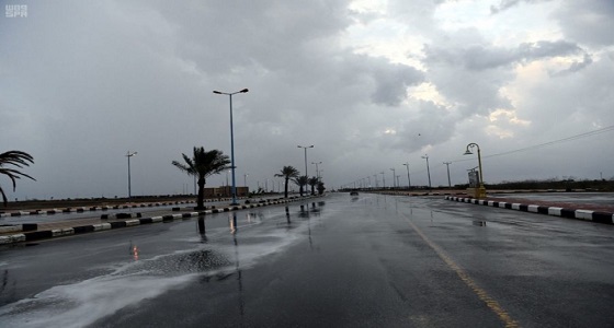 تنبيه باستمرار هطول أمطار رعدية على نجران والباحة