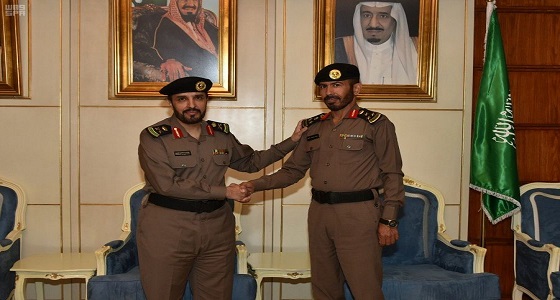 مدير شرطة حائل يقلّد عددا من الضباط رتبهم الجديدة