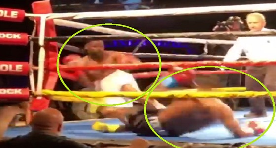 بالفيديو.. ملاكمان يسقطان بعضهما بـالضربة القاضية في نفس اللحظة