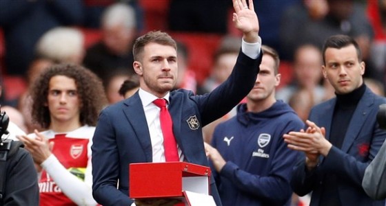 رامسي يودع آرسنال بكلمات مؤثرة