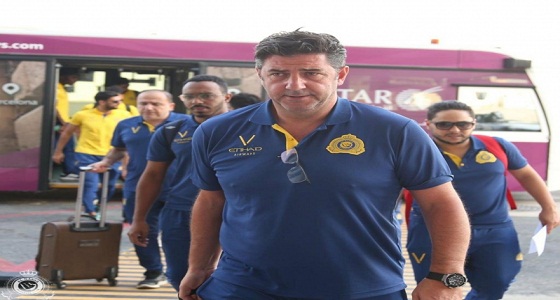 بالصور.. بعثة النصر تصل قطر استعدادًا لذوب آهن