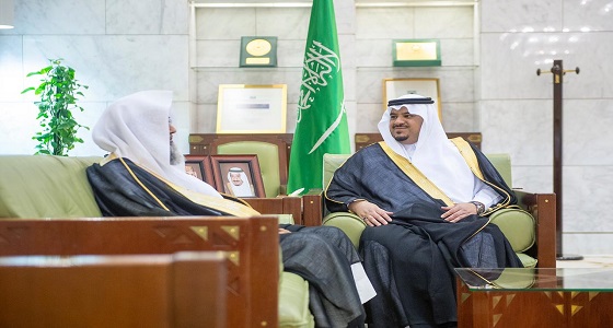 نائب أمير الرياض يستقبل رئيس المحكمة الجزائية المتخصصة