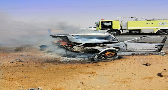 وفاة شابين إثر اصطدام مركبتهم بـ ” قلاب ” في القنفذة