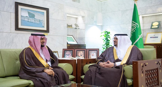 الأمير محمد بن عبدالرحمن يستقبل وكيل وزارة الداخلية للأحوال المدنية