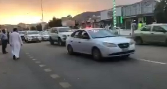 بالفيديو.. افتتاح طريق الخدمة لمشروع نفق الفيصلية بإتجاه الشرق بنجران