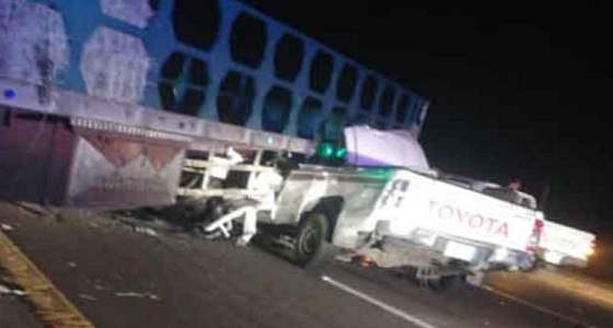 وفاة شخص أسفل شاحنة إثر حادث مروع بجازان