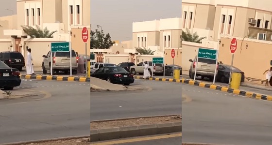 بالفيديو.. قائد مركبة يصدم سيارة عدة مرات أمام صاحبها في الرياض
