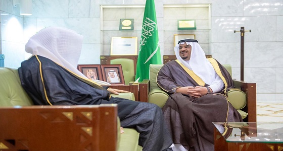 نائب أمير الرياض يستقبل مدير فرع وزارة الشؤون الإسلامية والدعوة والإرشاد بالمنطقة
