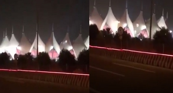 &#8221; أغاني وليزر &#8221; .. تجهيزات استاد الملك فهد الدولي قبل مباراة النصر (فيديو)