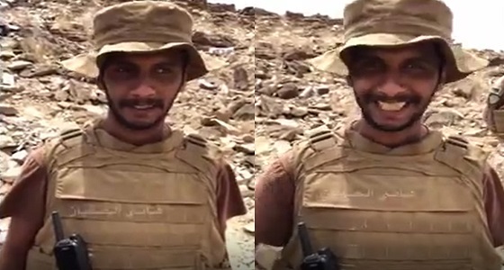 بالفيديو.. أبطال الحد الجنوبي.. &#8221; صيام وحر وابتسامة لا تفارقهم &#8220;