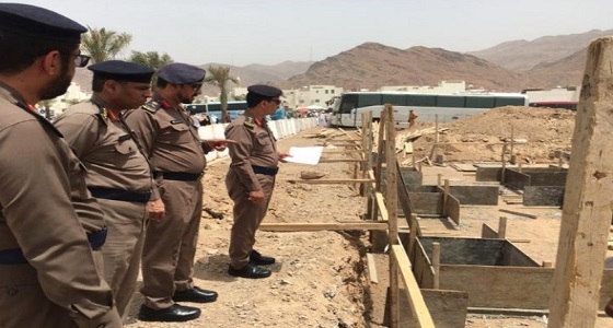 مدير الدفاع المدني بالمدينة المنورة يتفقد عدد من المشاريع الجديدة بالمنطقة