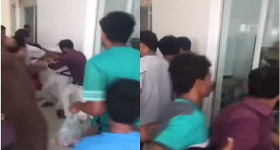 فيديو.. شجار بالأيدي بين عمالة بسوق العزامة في نهار رمضان