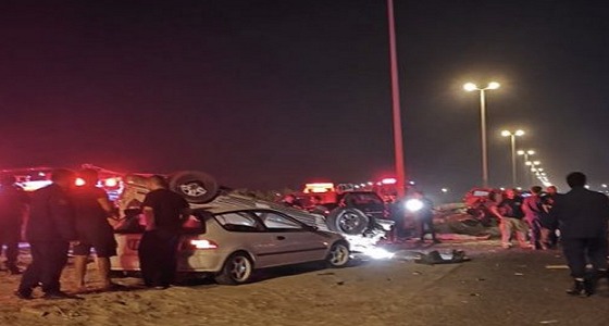 حادث مروري بالكويت يحصد أرواح 8 شبان بينهم سعوديون