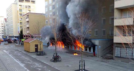 مجهول يحرق مسجد في ألمانيا