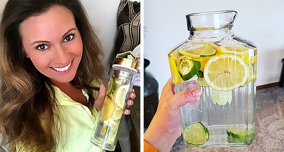 مزج التفاح والكيوي والزنجيل للتغلب على سوء الهضم في رمضان