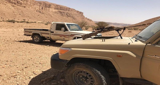 الإطاحة بشخصين اقتحما إحدي محميات حوطة بني تميم وبحوزتهما سلاح ناري