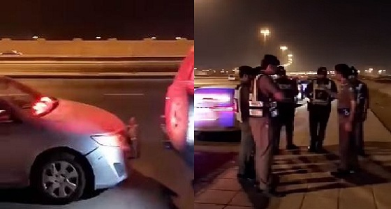 بالفيديو.. رجال المرور السري يقبضون على المتهورين بعد إبطاء سرعة المركبات