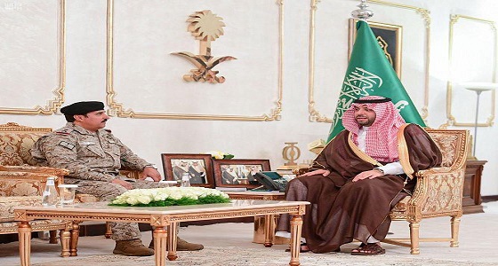 أمير الشمالية يستقبل قائد قوة عرعر