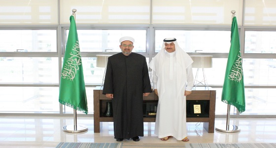 سفير خادم الحرمين بعمّان يستقبل وزير الاوقاف الأردني