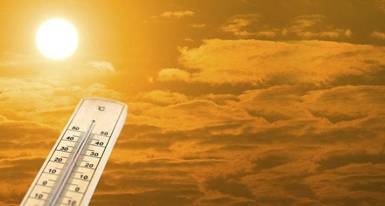 أعلى درجات حرارة سجلت في المملكة اليوم الأربعاء