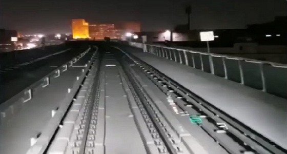 بالفيديو.. نجاح تجربة قطار الرياض على المسار البرتقالي