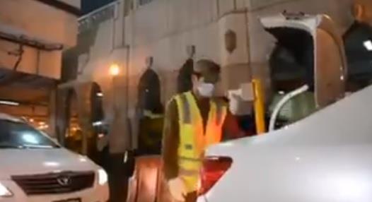 بالفيديو.. طريقة تفتيش المركبات المتجهة للحرم المكي