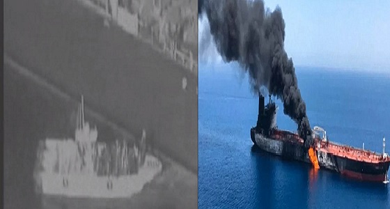الجيش الأمريكي ينشر فيديو خطير لإزالة قارب إيراني لغما قرب ناقلة يابانية