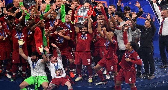 دوري أبطال أوروبا.. ليفربول يحتفل بالعربية: &#8221; أهو جانا العيد &#8220;