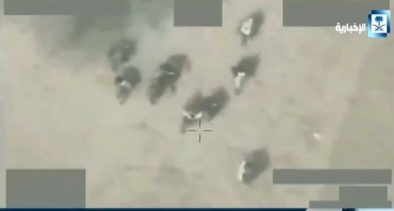 بالفيديو.. القضاء على عناصر حوثية في صعدة