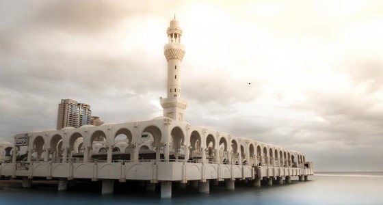 صور تبرز المنظر البديع لـ ” المسجد العائم ” بجدة