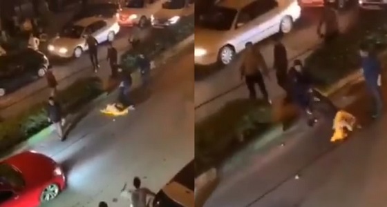 فيديو مروع لسحل سيدة إيرانية في الشارع بسبب الحجاب