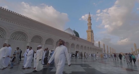 بالفيديو.. المسجد النبوي يمتلىء بالمصلين ليلة ختم القرآن