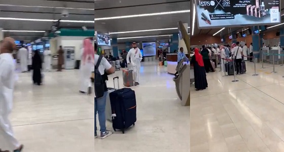 فيديو من داخل مطار أبها يوضح استمرار العمل بشكل طبيعي
