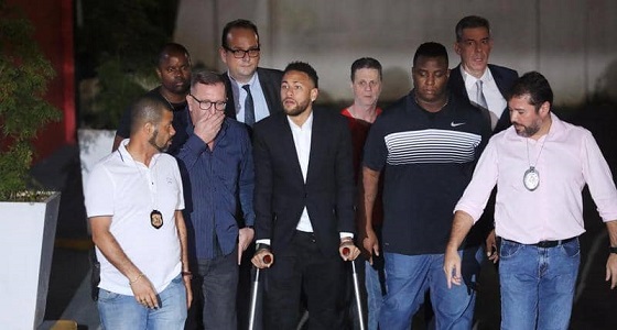 ” نيمار ” بمركز الشرطة بعد اتهامه بالاغتصاب