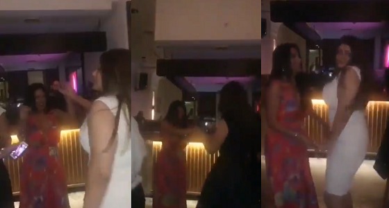 بالفيديو.. وصلة رقص مثيرة لـ &#8221; رانيا يوسف &#8221; في حفل خاص