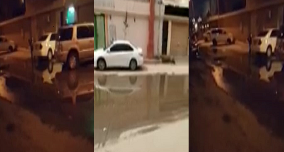 بالفيديو..بحيرة شبة يومية تغرق شارع بحي النهضة.. ومتضررين لم يتفاعل معنا أحد؟؟