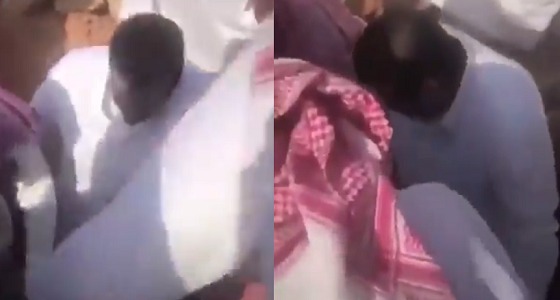 بالفيديو.. نائب أمير الرياض يدفن خاله