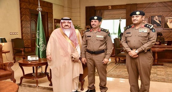 سمو الأمير مشعل بن ماجد يقلّد مدير الدفاع المدني بجدة رتبته الجديدة