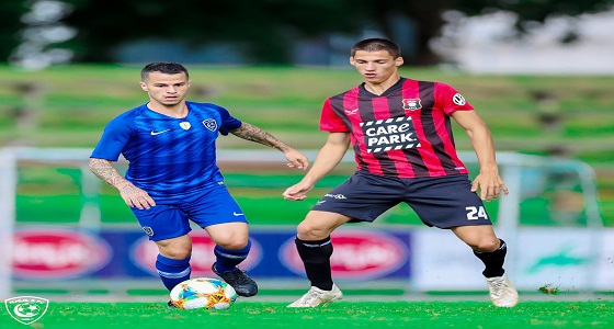 بالصور.. الهلال يفوز على بودافوكي المجري وديًا