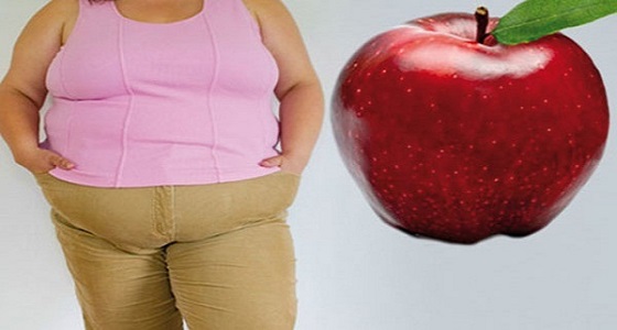 النساء صاحبات ” جسم التفاحة ” في خطر