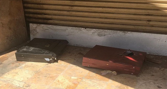 بالصور.. حقيقة وجود قنبلة داخل حقيبة بأحد شوارع جدة