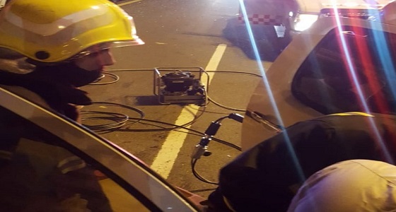 إصابة 11 شخصًا في حادث مروري بعسير