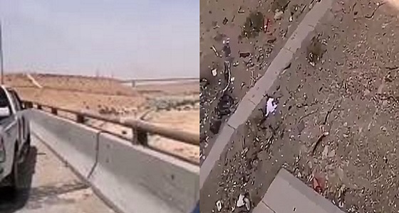 بالفيديو.. انتحار شاب من أعلى الكوبري المعلق بالرياض