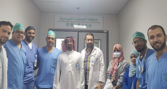 نجاح ١٠ عمليات لازالة الغظروف القطني بتقنية المنظار بمدينة الملك عبدالله الطبية