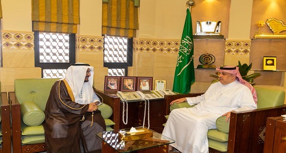 بالصور.. ” السديري ” يستقبل مدير عام صحة الرياض