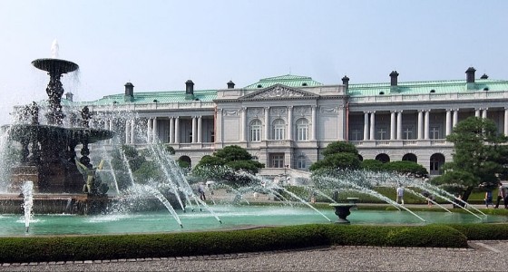 قصر أكاساكا باليابان.. استقبل ولي العهد وكبار الشخصيات