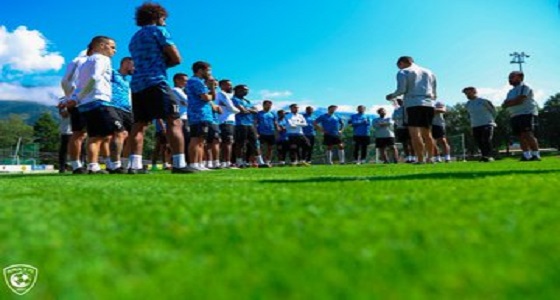 بالصور.. الحصة التدريبية الأولى للهلال في معسكر النمسا